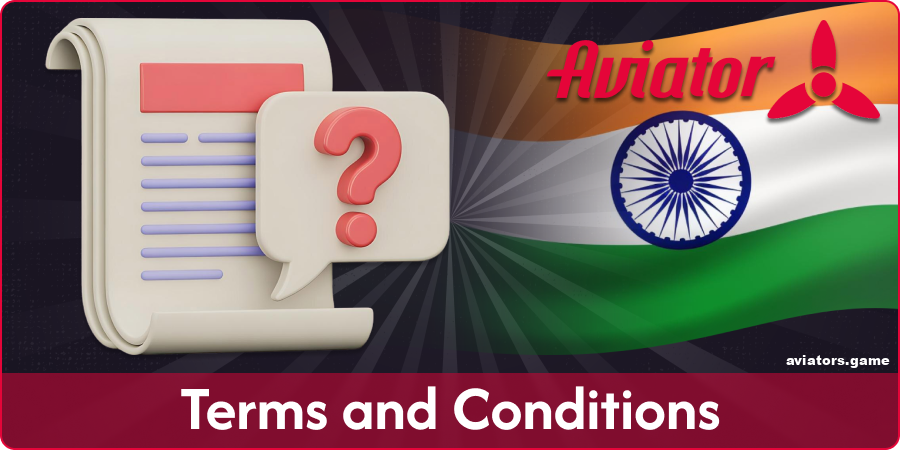 Aviator India website rules